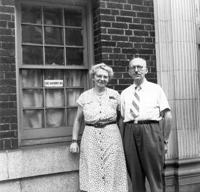 Hertha und Eric Nathorff 1947 in New York