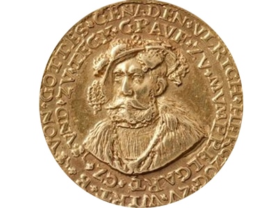 Medaille auf die Rückkehr Herzog Ulrichs nach Württemberg