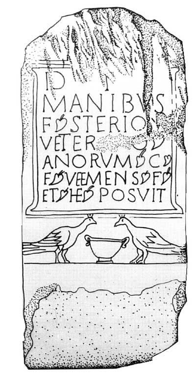 Der Grabstein des Flavius Veemens