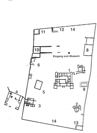 Gesamtplan der Anlage 2007