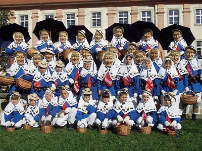 Tolpatsch-Gruppe der Narrenzunft Nordstetten