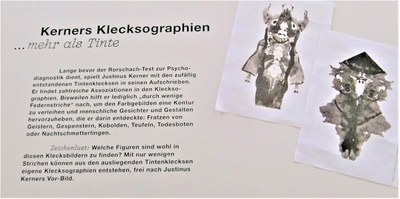 Mitmachstation zu Kerners Klecksographien