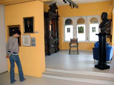 Der Scheffelraum im Museum für Literatur am Oberrhein