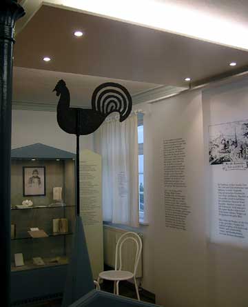 Der Turmhahn im Mörikemuseum