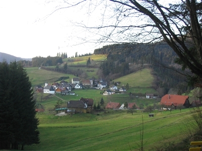 Das wildromantische Dorf Schwarzenberg 