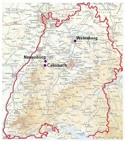Karte BW