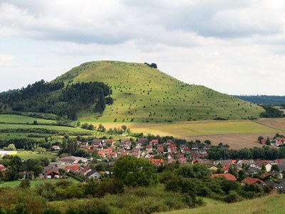 Der Ipf von Westen aus gesehen