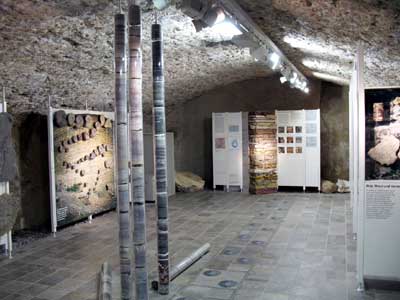 Abteilung Geologie und Frühgeschichte im HF-Museum