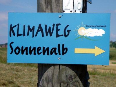 Logo des Klimawegs Sonnenalb