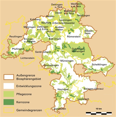 Das UNESCO-Biosphärenreservat Schwäbische Alb