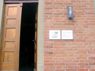 Eingang zur Affaltracher Synagoge