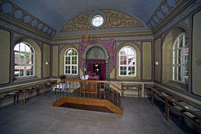 Betsaal der Synagoge in Michelbach