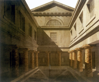 Synagoge in der Kronenstraße in Karlsruhe