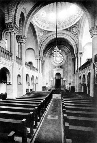 Innenraum der Stuttgarter Synagoge
