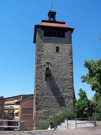 Bergfried der Burg Bruchsal