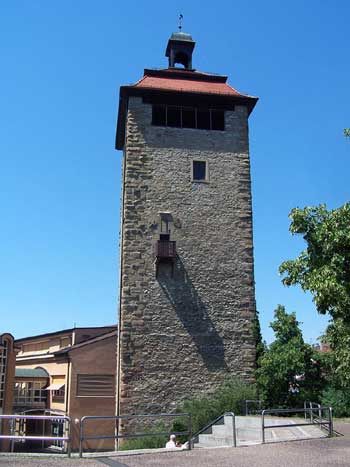 Bergfried der Burg Bruchsal