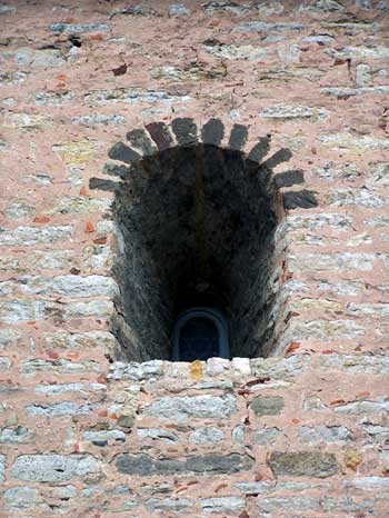 Lauffen: Fenster des Wohnturms