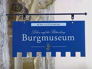 Burgmuseum auf Burg Guttenberg