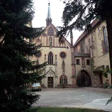 Das Kloster Lichtenthal.