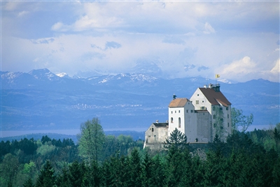 Die Waldburg von Norden