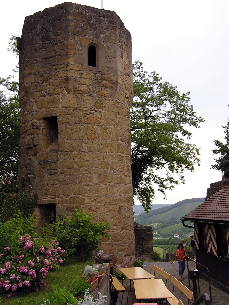 Aussichtsturm auf der Burg