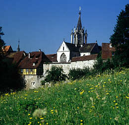 Bebenhausen, Klosterkirche mit Dachreiter