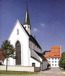 Klosterkirche Heiligkreuztal von Westen