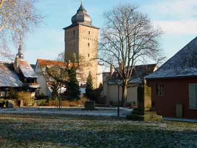 Durlacher Stadtbefestigung westlich des Basler Tors