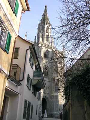 Turm des Konstanzer Münsters 