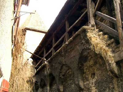 Reste der alten Stadtmauer in der Zeughausstraße 