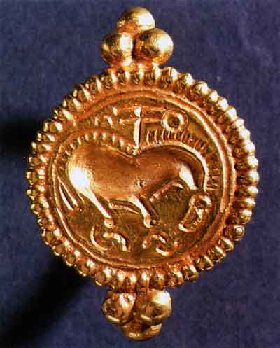 Goldener Siegelring