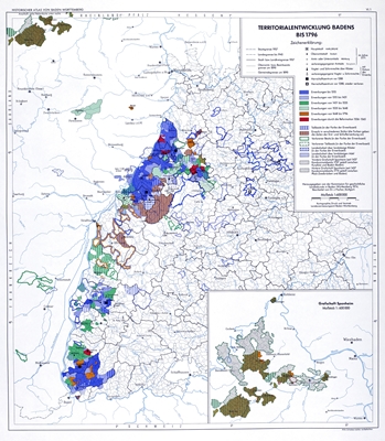 Die Territorialentwicklung Badens bis 1796