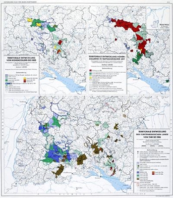 Territoriale Entwicklung von Hohenzollern 