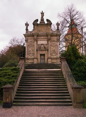 Kopie einer Kapelle im schweizerischen Einsiedeln