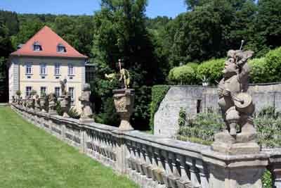 Die Zwergengalerie von Schloss Weikersheim