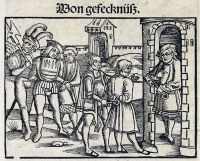 Verhaftung der Mitglieder des Bundschuhs von 1502,