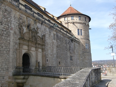  Eingang zum Schloss Hohentübingen