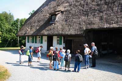 Unterwegs auf dem Museumsgelände