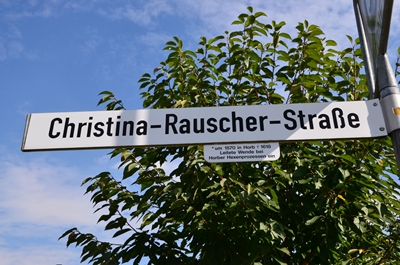 In memoriam Christina Rauscher.