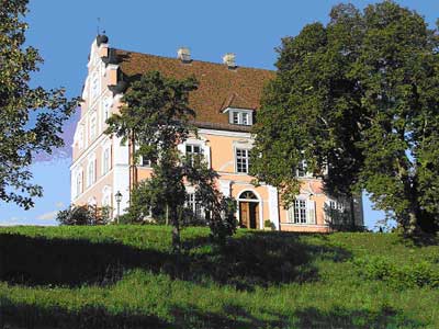 Schloss Freudental, Südseite