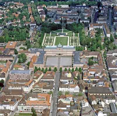 Rastatt aus der Luft (1990)