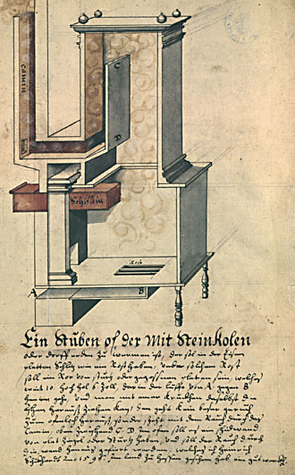 Stubenofen aus Hessen