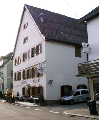 Gasthof Sonne - heutige Ansicht