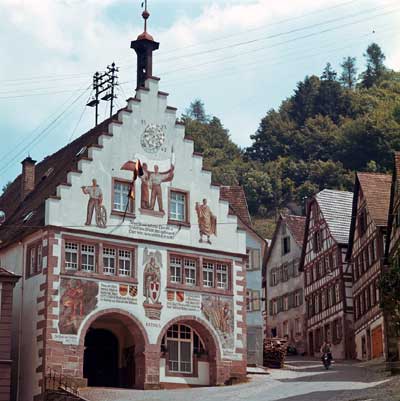 Rathaus/Marktplatz von Schiltach