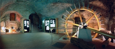 Blick ins Gewölbe des Wassermuseums