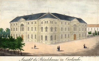 Das Ständehaus in Karlsruhe.