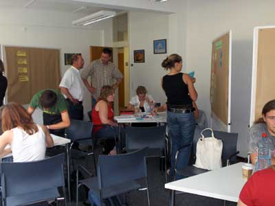 Projektarbeit in den Seminarräumen des Bundesarchivs