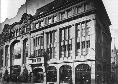 Kaiserstraße 56-62, heute Kaiser-Joseph-Straße, ehemals Warenhaus Knopf