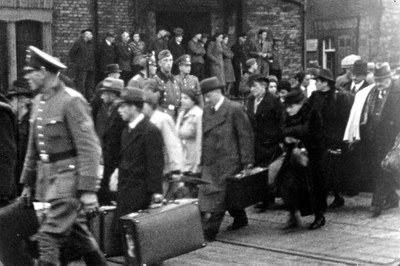 Abtransport der Bruchsaler Juden in das Konzentrationslager Gurs