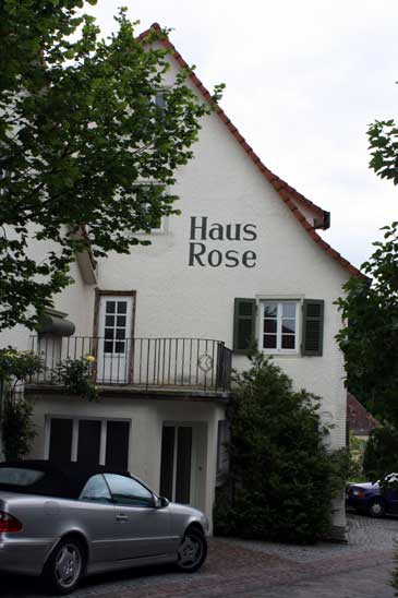 Das ehemalige Gasthaus Rose